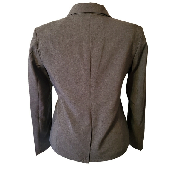 NWT New York & Co. Grey Single Button Blazer - Picture 3 of 6